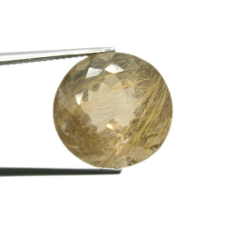 15.88ct. Rutile Quartz Round Cut