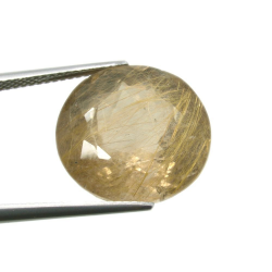 15.88ct. Rutile Quartz Round Cut