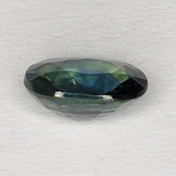 0.76ct Saphir Bleu coupe ovale 6x5mm