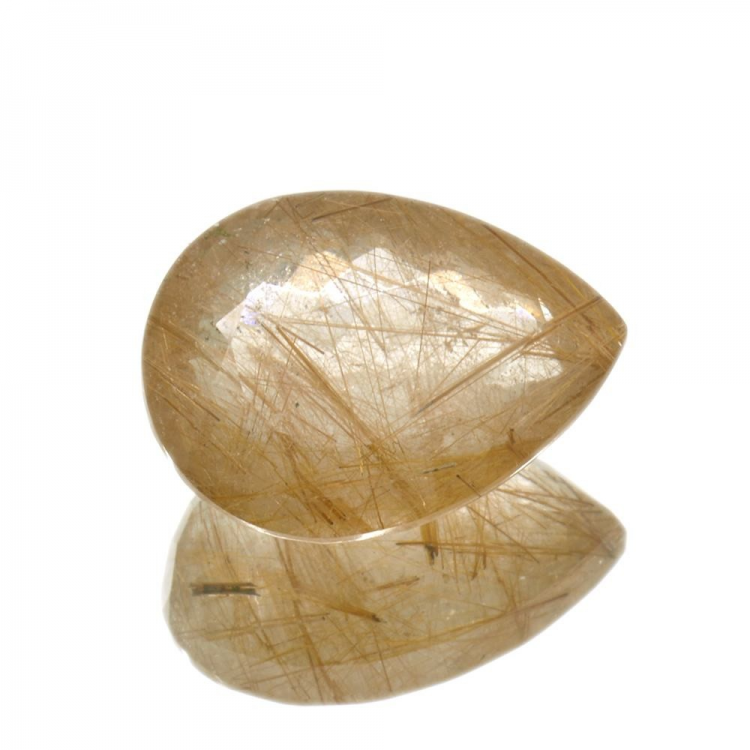 21.71ct. Rutile Quartz Pear Cut