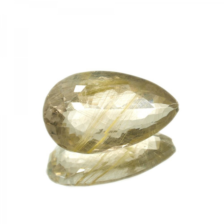 26.39ct. Rutile Quartz Pear Cut