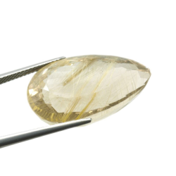 26.39ct. Rutile Quartz Pear Cut