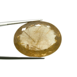 29,80ct. Rutile Quartz Oval Cut