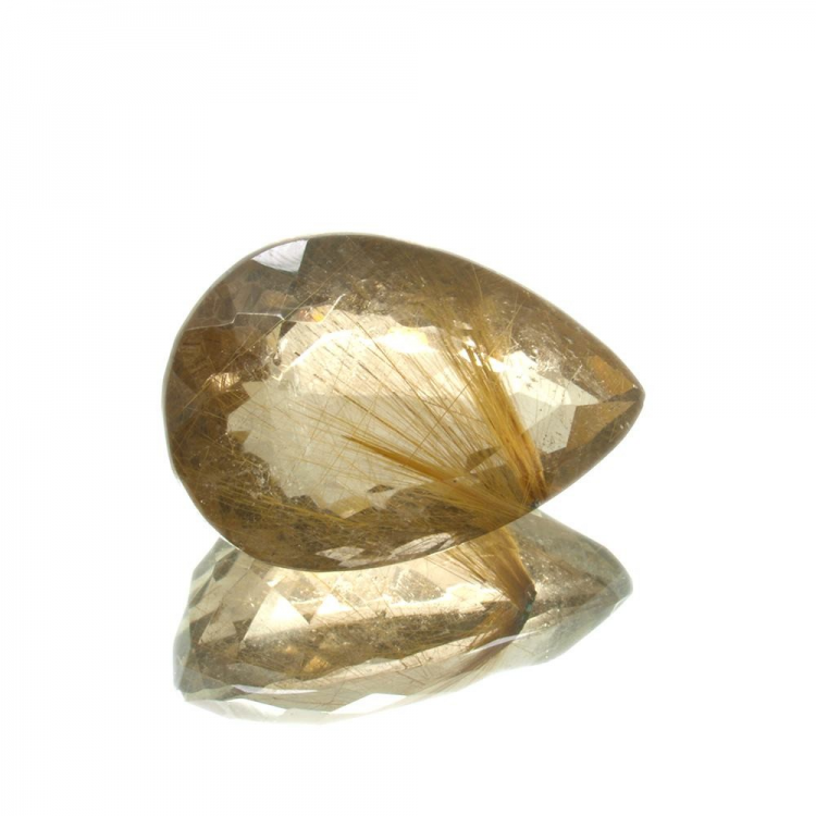 40.97ct. Rutile Quartz Pear Cut