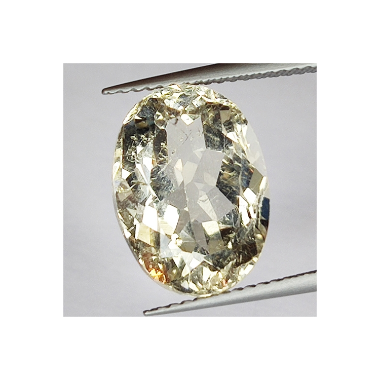 8.49ct Champagne Topaz oval cut 13.5x10.0mm