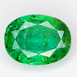 0.93ct Emerald oval cut 7.2x5.4mm