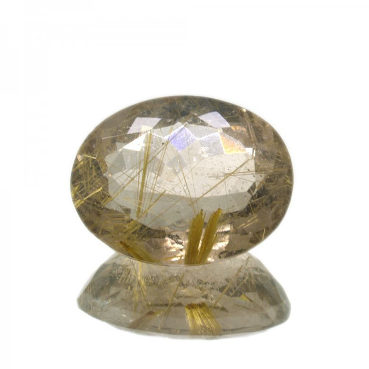 19.40ct. Rutile Quartz Oval Cut