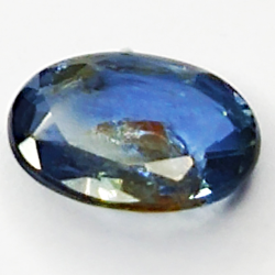 0.80ct Blauer Saphir Ovalschliff 6.8x5.0mm