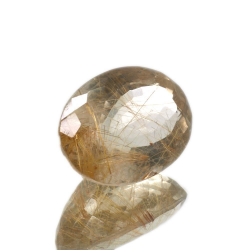 31.26ct. Rutile Quartz Oval Cut