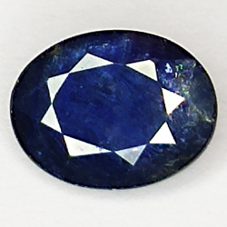 1.45ct Blauer Saphir Ovalschliff 7.9x6.0mm