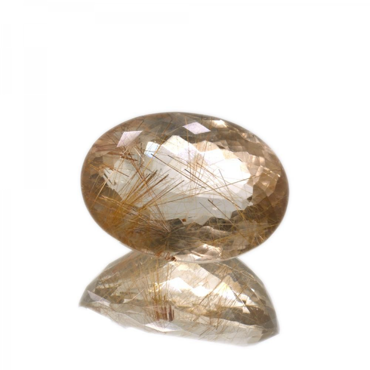 31.26ct. Rutile Quartz Oval Cut