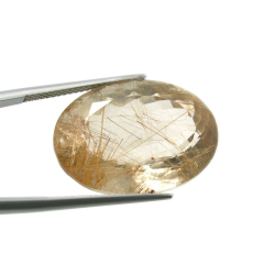 31.26ct. Rutile Quartz Oval Cut