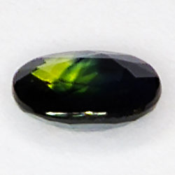 0.76ct Green Sapphire oval cut 6.0x5.0mm