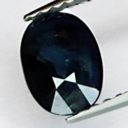 1.08ct Blue Sapphire oval cut 7.1x5.1mm