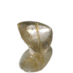 26.60ct. Rutile Quartz Trilliant Cut