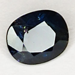 0.91ct Blauer Saphir Ovalschliff 6.0x5.0mm