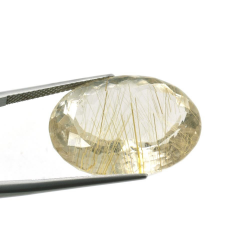 31,34ct. Rutile Quartz Oval Cut