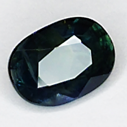 1.16ct Blauer Saphir Ovalschliff 7.1x5.1mm