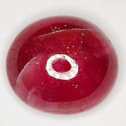 19.97ct Rubin cabochon oval 16.2x14.4mm