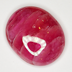 14.86ct Rubin cabochon oval 17.0x14.0mm