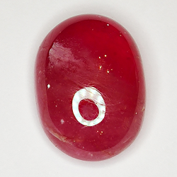 18.16ct Rubin cabochon oval 17.5x12.8mm