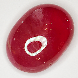 18.16ct Rubin cabochon oval 17.5x12.8mm