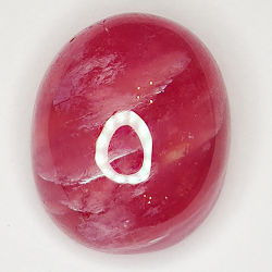 20.57ct Ruby cabochon oval 15.8x12.9mm