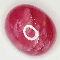 20.57ct Ruby cabochon oval 15.8x12.9mm