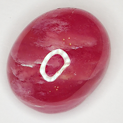 20.57ct Ruby cabochon oval 15.8x12.9mm