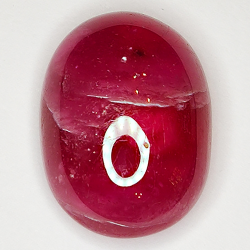 21.10ct Rubino cabochon ovale 18.3x13.4mm