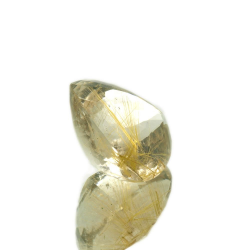 30.45ct. Rutile Quartz Trilliant Cut