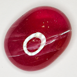 16.75ct Ruby cabochon oval 16.9x13.1mm