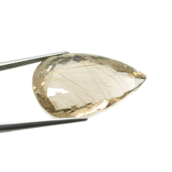 41.04ct. Rutile Quartz Pear Cut