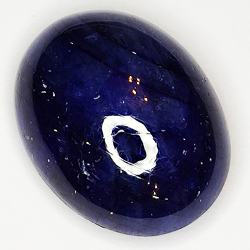 21.40ct Bleu Saphir cabochon ovale 18.5x14.4mm