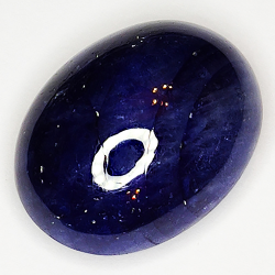 21.40ct Bleu Saphir cabochon ovale 18.5x14.4mm