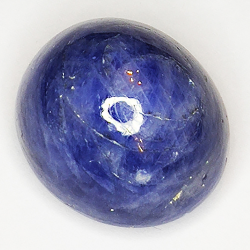 21.30ct Zaffiro Blu cabochon ovale 15.3x13.2mm