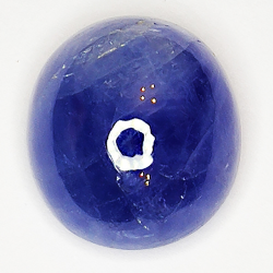 12.95ct Bleu Saphir cabochon ovale 14.0x12.4mm