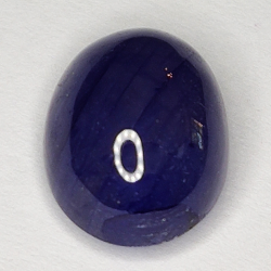 9.16ct Blauer Saphir cabochon oval 12.7x9.7mm