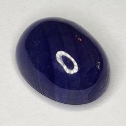 9.16ct Zaffiro Blu cabochon ovale 12.7x9.7mm