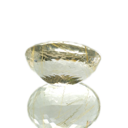 71.40ct. Rutile Quartz Oval Cut