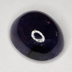 10.41ct Blauer Saphir cabochon oval 13.0x11.0mm