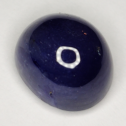 17.89ct Blauer Saphir cabochon oval 14.4x12.0mm