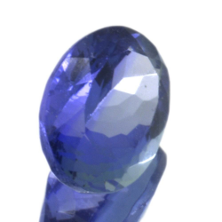 Taglio ovale di tanzanite da 1,23 ct, 7,53 x 5,53 mm