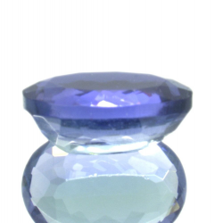 Tanzanite da 1,54 ct, taglio ovale, 8,14 x 6,14 mm