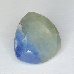 9.20ct Zaffiro Blu taglio trillante 12.1x12.0mm