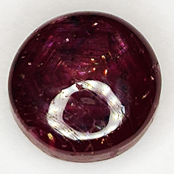 5.39ct Rubin Stern cabochon oval 9.1x8.9mm