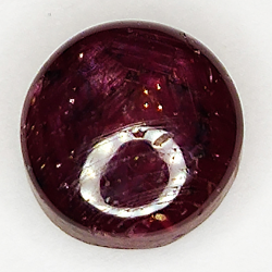 5.39ct Rubin Stern cabochon oval 9.1x8.9mm