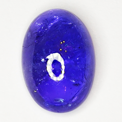 5.28ct Tanzanite cabochon ovale 12.7x8.9mm