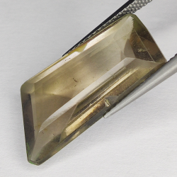 9,95ct Rauchquarz Fancyschliff 21x11mm