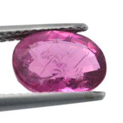 Tourmaline ovale de 2,55 ct, taille 9,74 x 7,63 mm